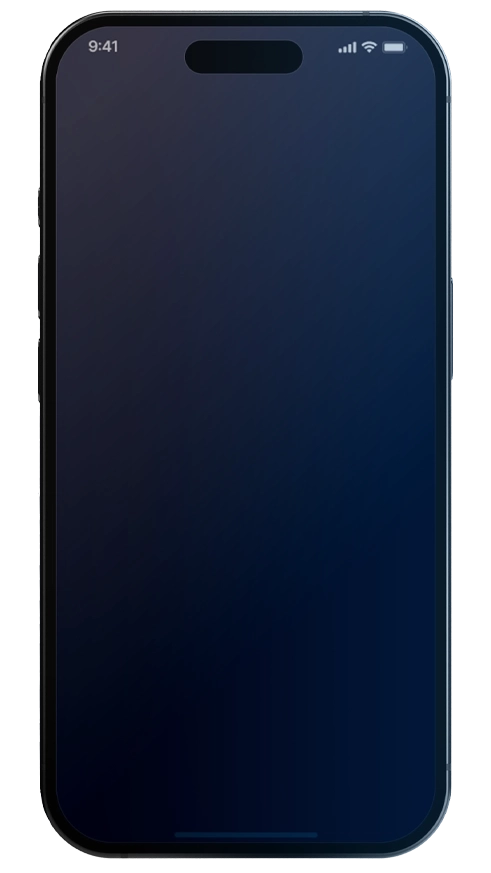 Mobile Handelsoberfläche von Helmorixy